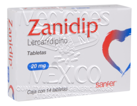 Zanidip Lercanidipino 20 mg 20 tabs